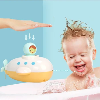 

Baby Shower Bath Toys Bathroom Floating Sprinkler Plaything Baby Cute Cartoon Swimming Water Toys For Kids