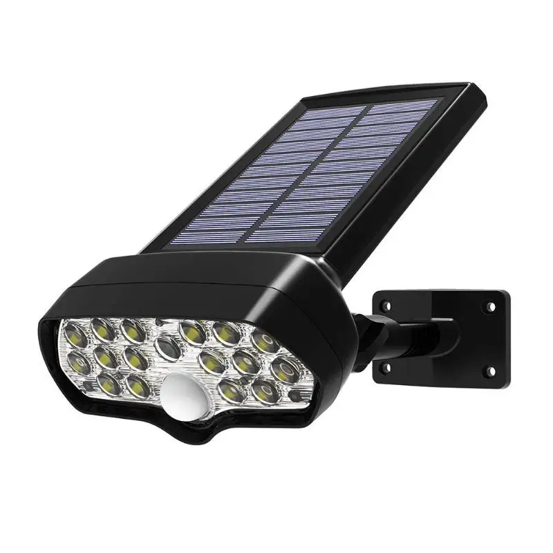 

VKTECH 17LED Shark Solar Light LED PIR Motion Sensor Lamp Solar Power Waterproof Outdoor Garden Courtyard Wall Street Light Lamp