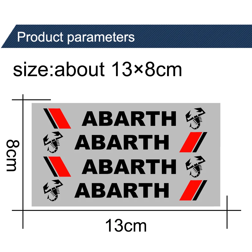4 шт. эмблема логотип Автомобильный Стайлинг дверная ручка наклейки Наклейка для