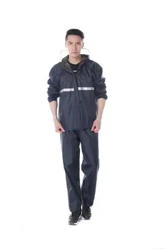 

Motorcycle Raincoat Set Thickened Split Raincoat Adult Split Double Layer Raincoat Pants
