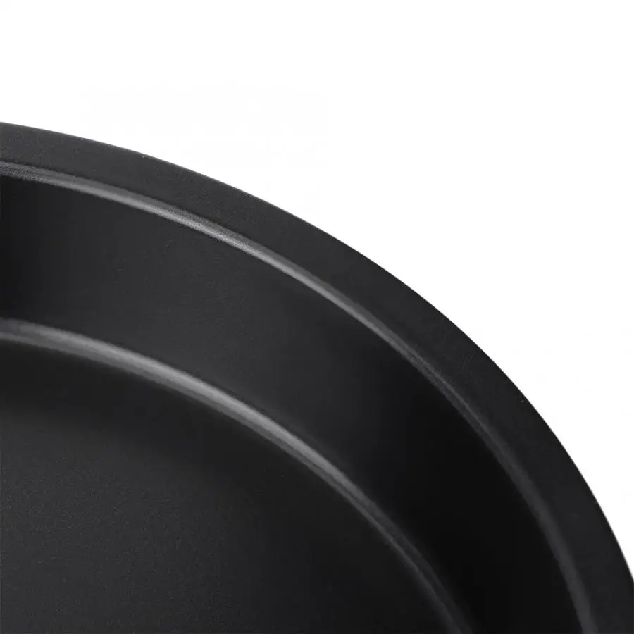 8in Plato Redondo Bandeja Para piza Profunda Bandeja Antiadherente Bandeja Para horneat Cocina Herramienta steel