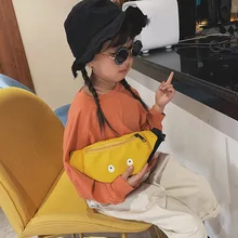 Детская поясная сумка милые глаза нагрудная сумка для мальчиков и девочек Регулируемый поясной ремень сумки H66