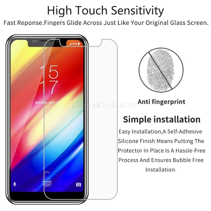 Закаленное стекло для HOMTOM H5 H 5 стекло протектор экрана 2.5D 9H Премиальный мобильный телефон Передняя пленка для glass H10 H 10 чехол стекло