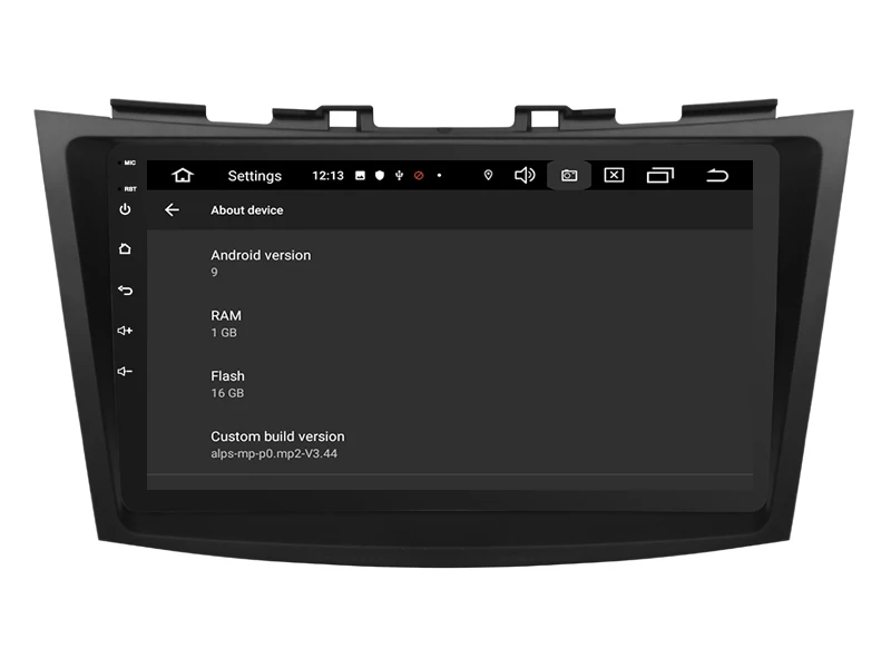 Discount Gift Camera Car Radio for SUZUKI SWIFT 2013-2016 Android 9.0 GPS Navigation Bluetooth Touch screen Car Audio Stere Multimedia 2