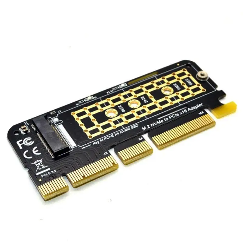 M.2 NVMe к PCI-E конвертер SSD карта M-Key PCI-Express X4/X8/X16 адаптер