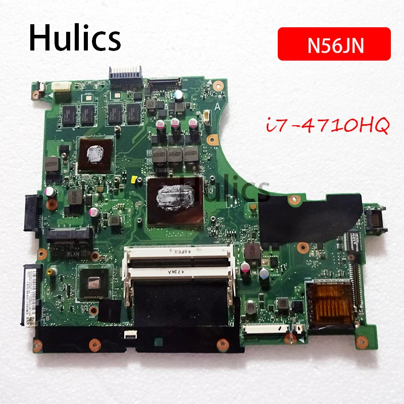 Hulics оригинальный N56JN REV 2 0 материнская плата для ноутбука ASUS N56J G56JN i7-4710HQ с