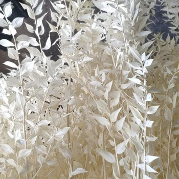 

52g/25-35cm Natural High Quanlity Leaf Dry Flower,DIY Flower Arrangement Art Home Wedding Party Decoration Immortal Bouquet