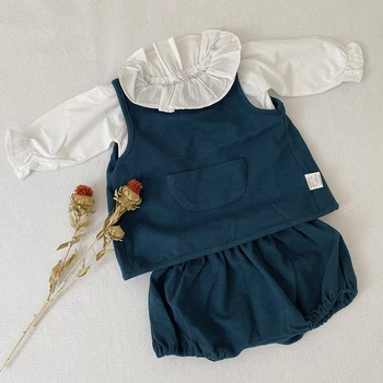 

2020 New Toddler Girls Boys Clothes Set Summer Children Clothing Baby Boys Girls Sleeveless T-shirt+Shorts Baby Clothes Suit