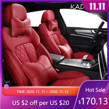 

KADULEE Custom Leather car seat covers For LYNK&CO 01 02 03 for MG 7 MG3 3SW 5 ZS GS GT 6 HS Automobiles Seat Covers
