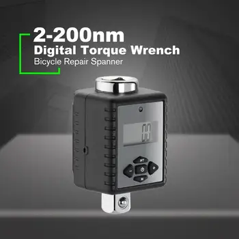 

1/2" Digital Adjustable Torque Wrench Tools kit set Bicycle Bike Repairing Electronic Spanner Hand Tool set