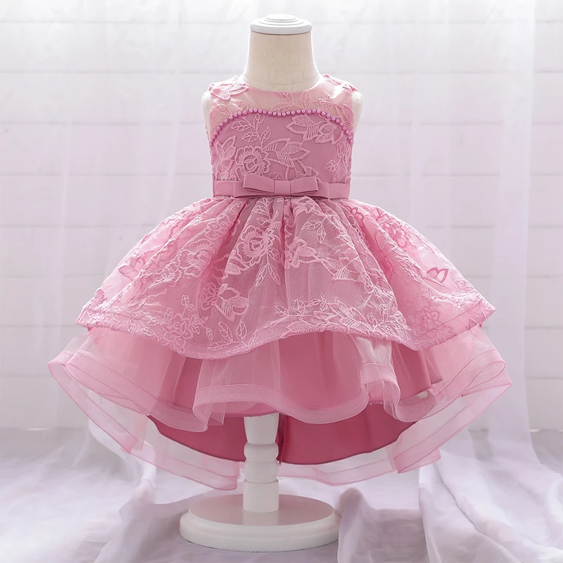 2022 Newborn Clothes Christening Dress For Baby Girl Party And Wedding
