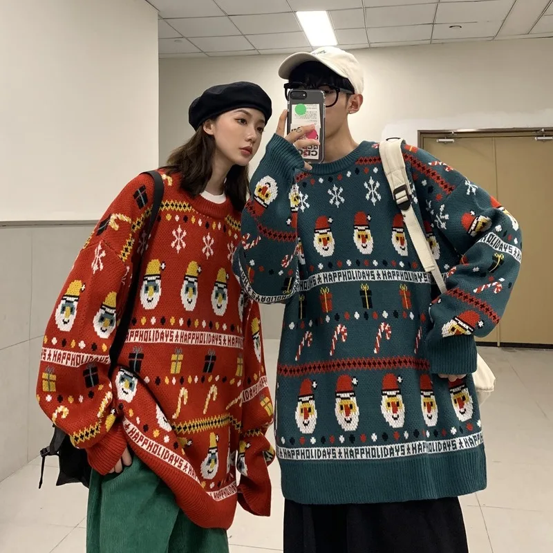 E-BAIHUI Ugly Christmas Christmas Tree Santa Jumpers Sweaters Harajuku Casual Pullover Crewneck Sweater 2020 Men Fashion Tops
E-BAIHUI Ugly Christmas Christmas Tree Santa Jumpers Sweaters Harajuku Casual Pullover Crewneck Sweater 2020 Men Fashion Tops