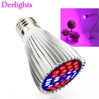

40 LED Grow Light Full Spectrum E27 Plant Growth Lamp LED Flower Bulb For Indoor Garden Hydroponic Greenhouse
