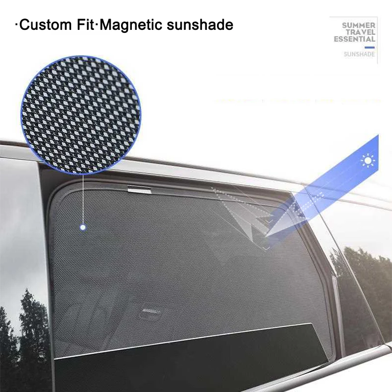 

Magnetic Car Window SunShades Cover For BMW Car Sun Shade Curtain Laser Shade Sun Block Visor Solar Mesh Cover