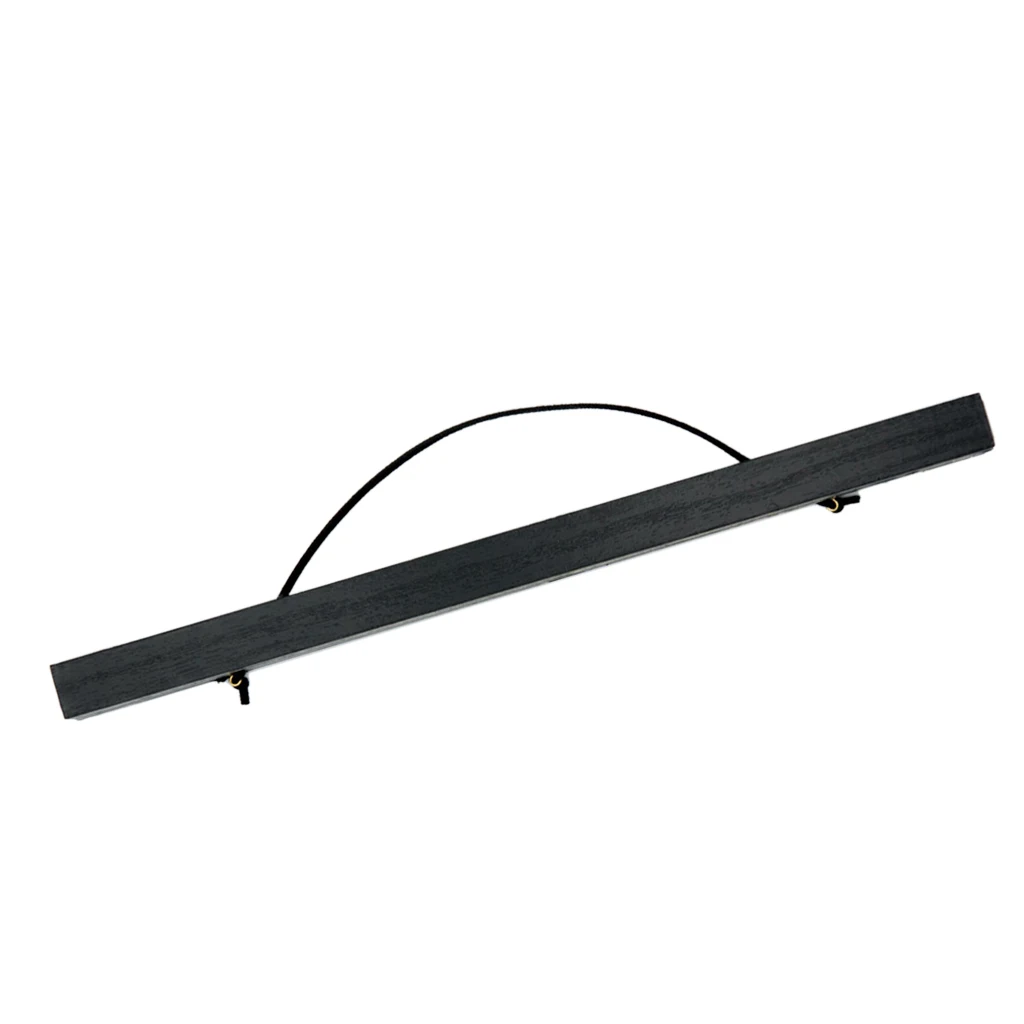 21cm Black as descr Деревянная рамка вешалка магнит плакат картина стены Искусство Декор DIY упрощает Винтаж - Цвет: 21cm Black as descr