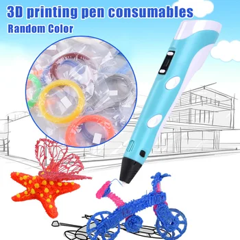 

New 20pcs 3D Printer Filaments Plastic Threads Wire PLA Printer Consumables for 3D Printer DOM668