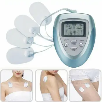 

Machine Unit Electrical Massager Pulse Muscle Stimulator Back Pain Therapy Mini Unit Tens Massager Electrical Stimulation