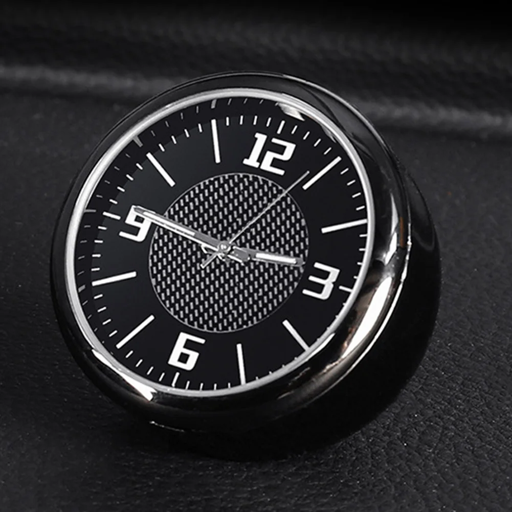  Gauge With Clip Car Clock Luminous Universal Accessories Auto Interior Needle Portable Quartz Outle