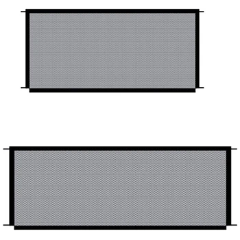 

2Pcs Dog Pet Fences Portable Folding Safe Guard Indoor and Outdoor Protection Safety Magic Gate for Dogs Cat Pet Safety Fence