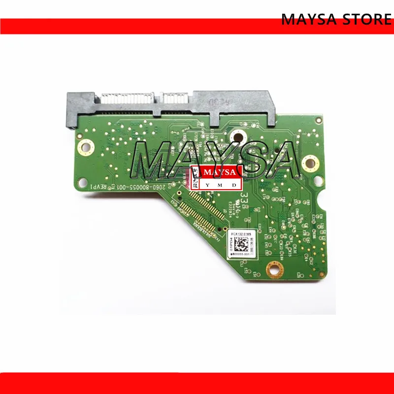 800055 печатная плата 2060-800055-002 001 000 REV A/P1 для WD 3 5 SATA жесткого диска восстановления