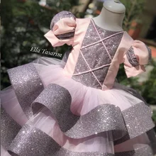 Розовое Бальное платье принцессы, пышное платье, платья для дня рождения, платья для фотосессии, платья Белоснежки на заказ