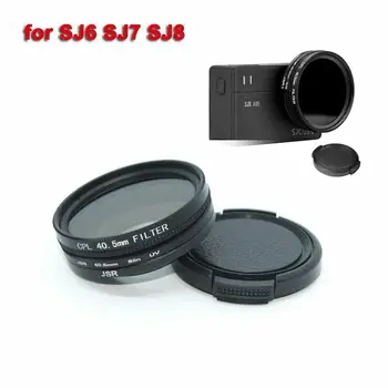 

4 IN 1 40.5mm HD Slim 3IN1 MCUV MC UV CPL Lens Filter Lens protect for SJCAM SJ6 SJ7 SJ8 Air Pro Plus Sport Action Camera