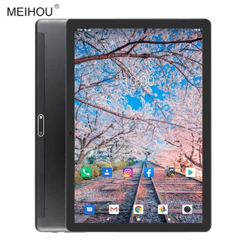 

2020 10 inch Tablet PC Android 9.0 OS 2GB RAM 32GB ROM GPS Google Play Tempered 2.5D IPS Screen Tablet 10.1+64GB Memory card