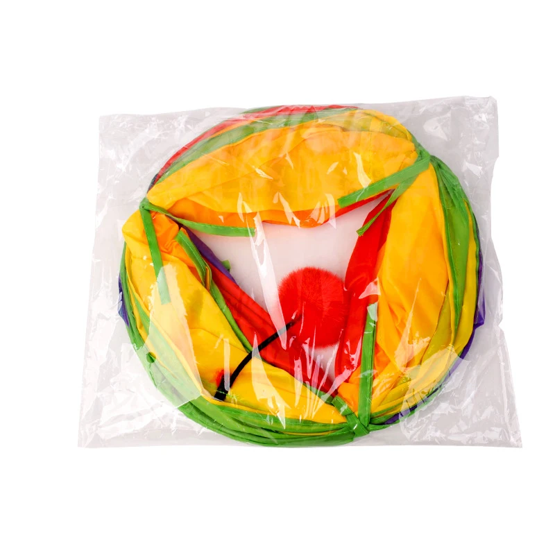 Collapsible Cat Tunnel Toy – Interactive Tube for Indoor & Outdoor Play 6
