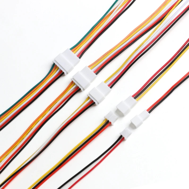 Cable Connector 5Pcs 20CM JST PH 2.0 Connector Male Female Plug Jack 2Pin Micro JST Cable