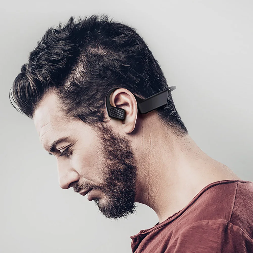 Bluetooth 5 0 водонепроницаемые наушники с костной проводимостью беспроводные