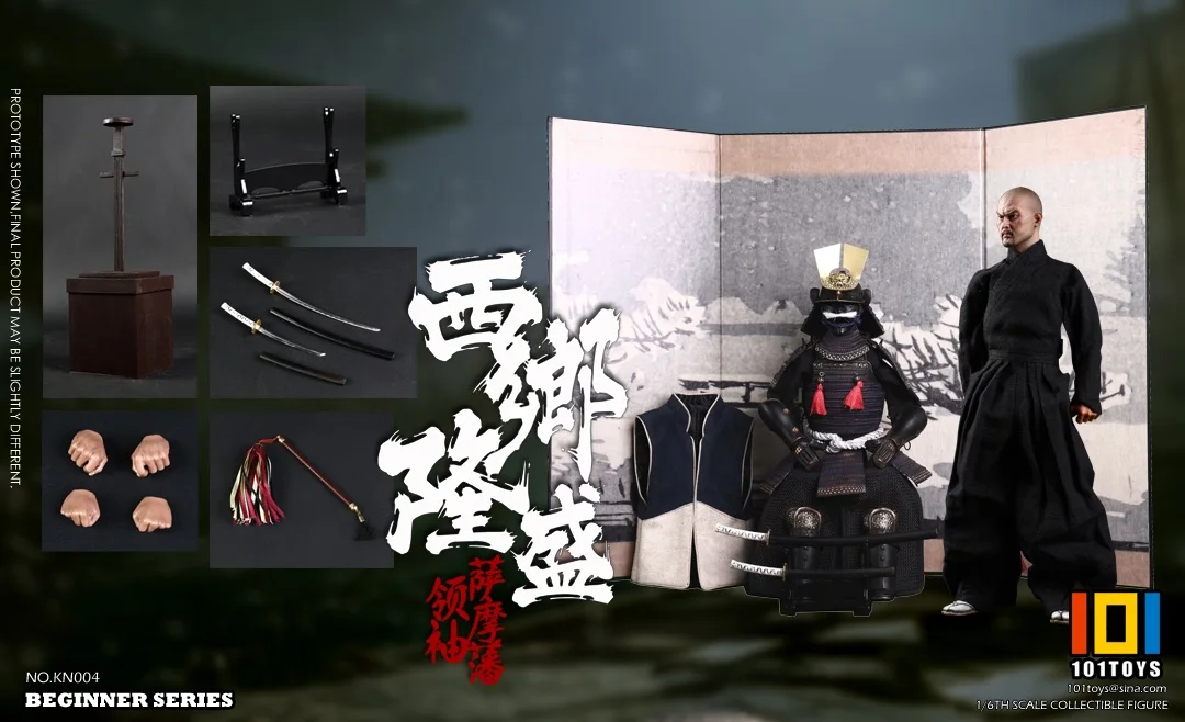 101 игрушки 1/6 Samoan Leader Saigo Takamori нормальная версия Коллекция Фигурки для фанатов подарок на праздник