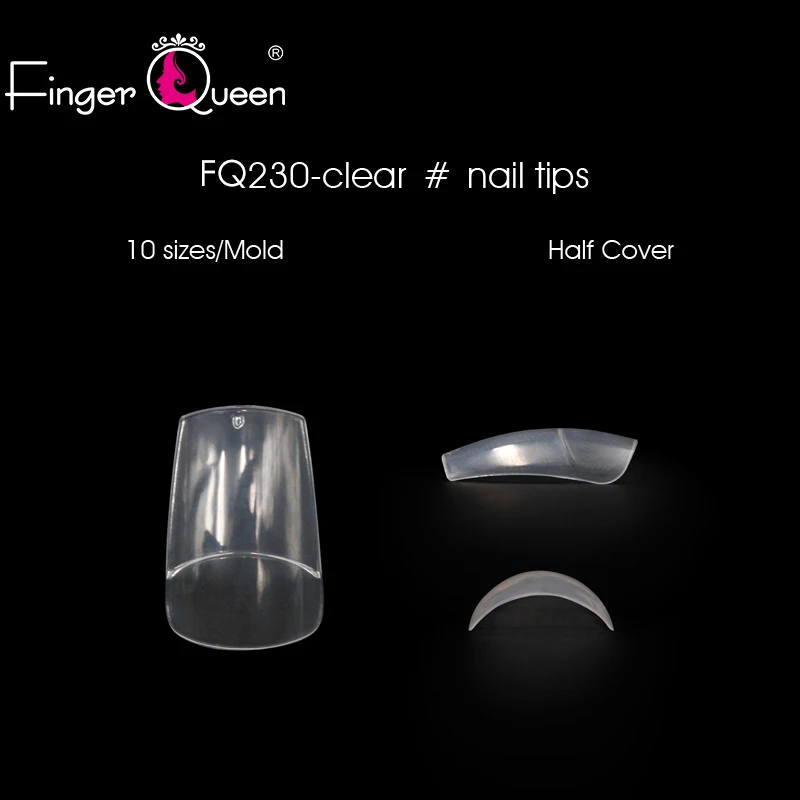 

Nail Tips 100 Pcs Natural/clear French Fake Nails Suitable for Professional Salon or Home Use Nail Tips Manicure Tool