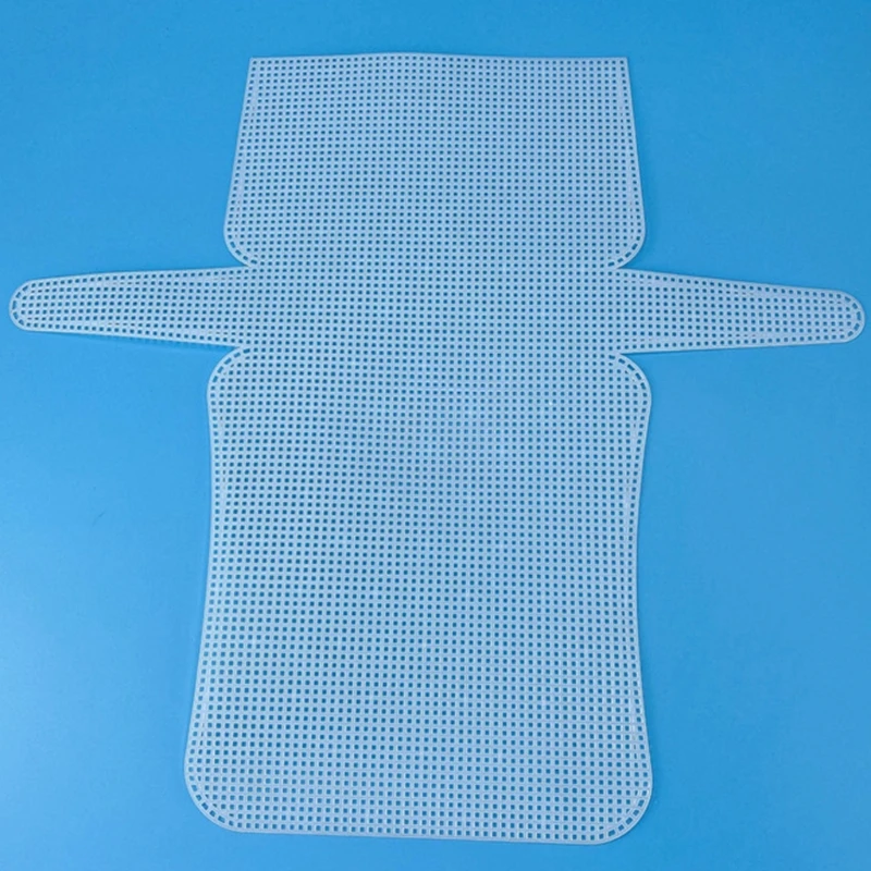 Creative Plastic Mesh Cloth DIY Purse Frame Bag Making Special-shaped Clear Shaping Sheet Hand Woven Mesh Sheets H3CF craft supplies