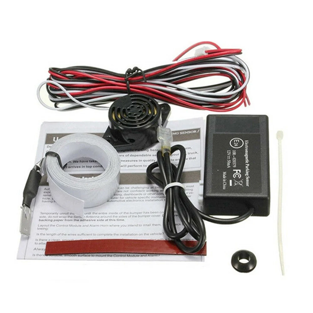 

Smart Backup Park Professional Electromagnetic Induction Reverse Beep Truck Garage Door Radar Sensor Kit Wall Easy Install Car