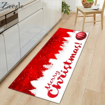 

Christmas Carpet for Living Room Absorbent Bathroom Carpet Anti Slip Hallway Floor Rug Kitchen Carpet Flannel Soft Kids Room Rug