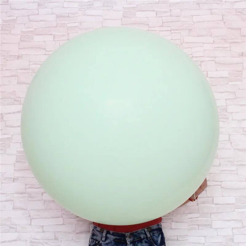 Горячие 1 шт. 36 дюймов Крупногабаритные пастельные круглые воздушные шары большой гигантский красивый свадебный шар Макарон шары украшение арки