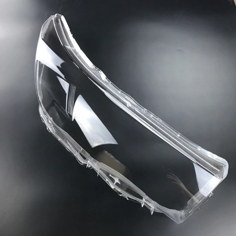 

Car Protective cover headlights glass lamp shade shell lamp transparent cover For Toyota Highlander 2015-2017