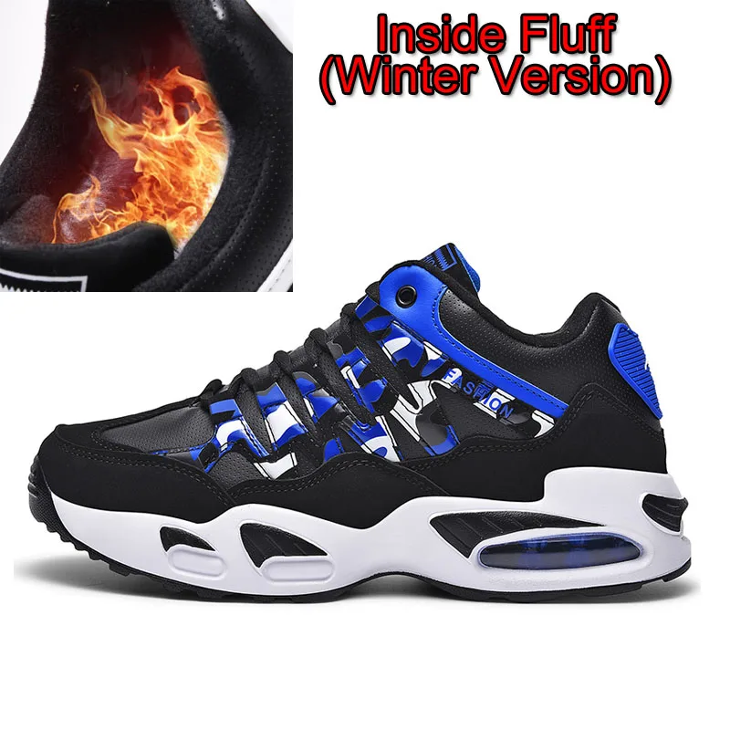 Новые фирменные дизайнерские спортивные кроссовки для бега с воздушной подушкой, легкие дышащие кроссовки, весенние модные женские и мужские кроссовки для бега, теплые - Цвет: Fluff Blue