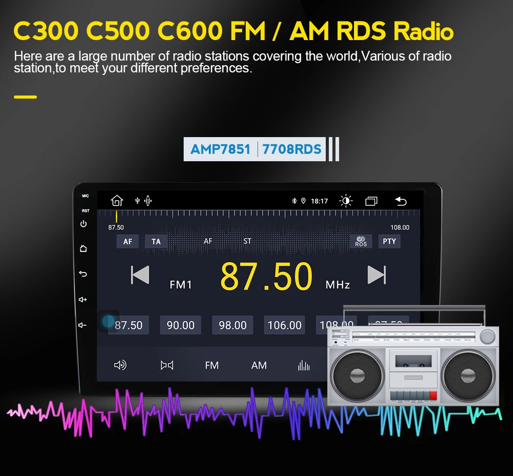 NaviFly Android10 для Hyundai Verna 2017 2018 8Core 4G Оперативная память 128G Встроенная проигрыватель