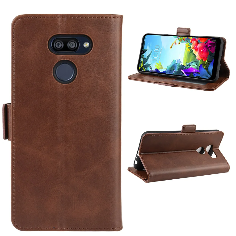 pu Leather Flip Cover Case Wallet for LG K40s card holder Book holster protective shell GG | Мобильные телефоны и