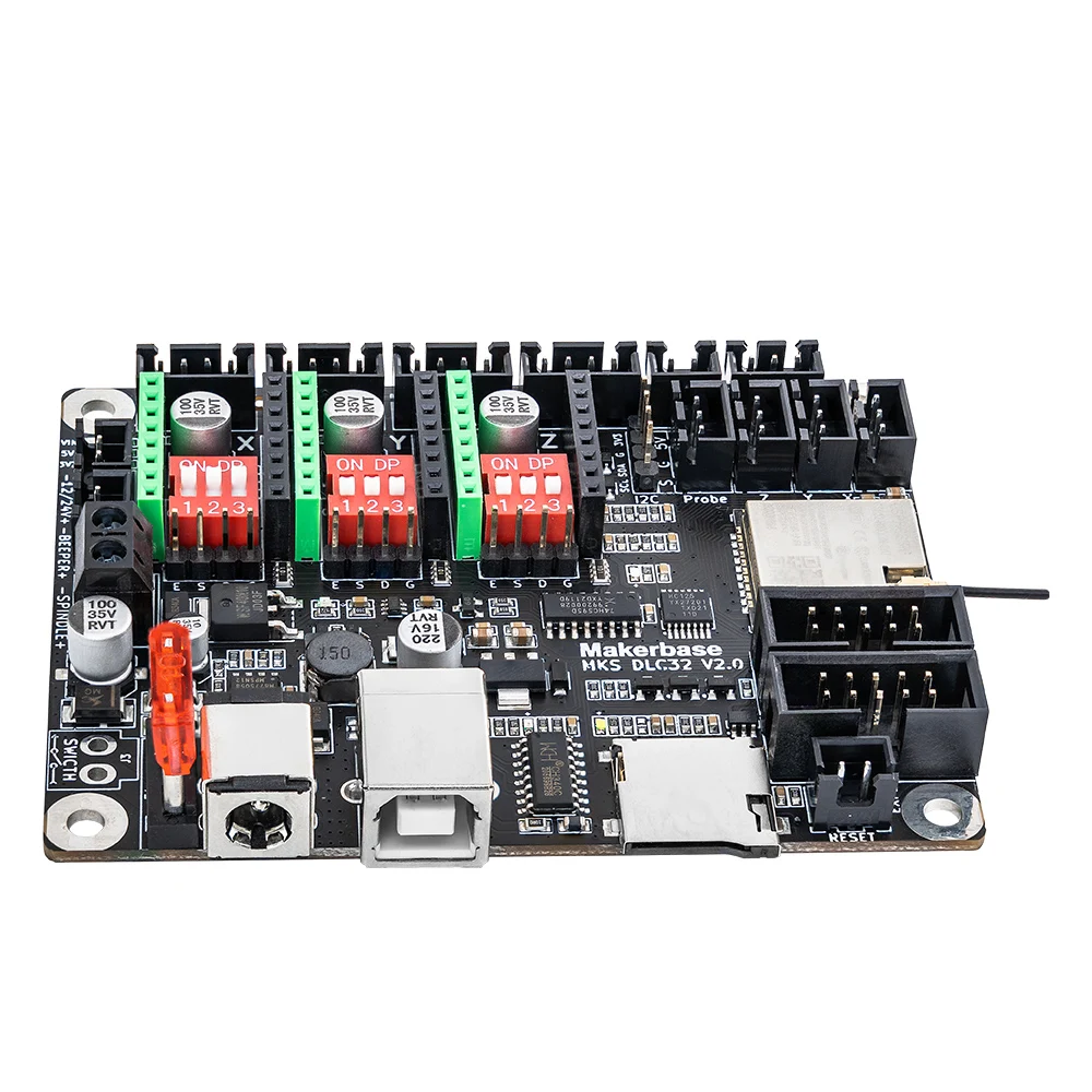 Controle Offline Cnc Máquina de Gravação a Laser Placa-mãe Mks Ts24 Ts35-r Lcd Touch Screen Mks Dlc32 V2.1 Wifi Esp32 - Imagem 5