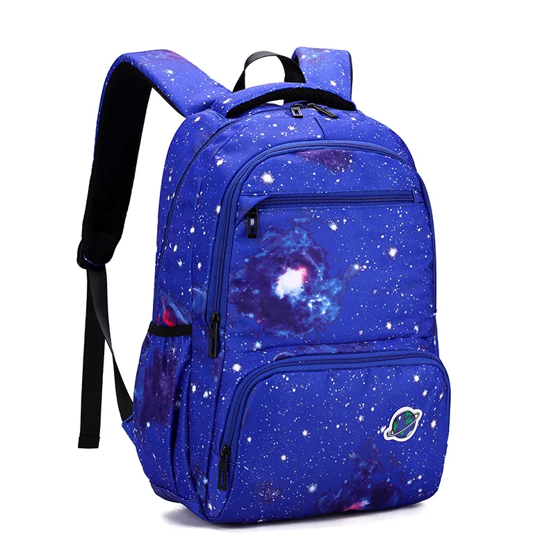 

Children Starry sky printing School Bags Orthopedic backpack For Girls Boys Waterproof Backpacks Schoolbags Knapsack Mochila