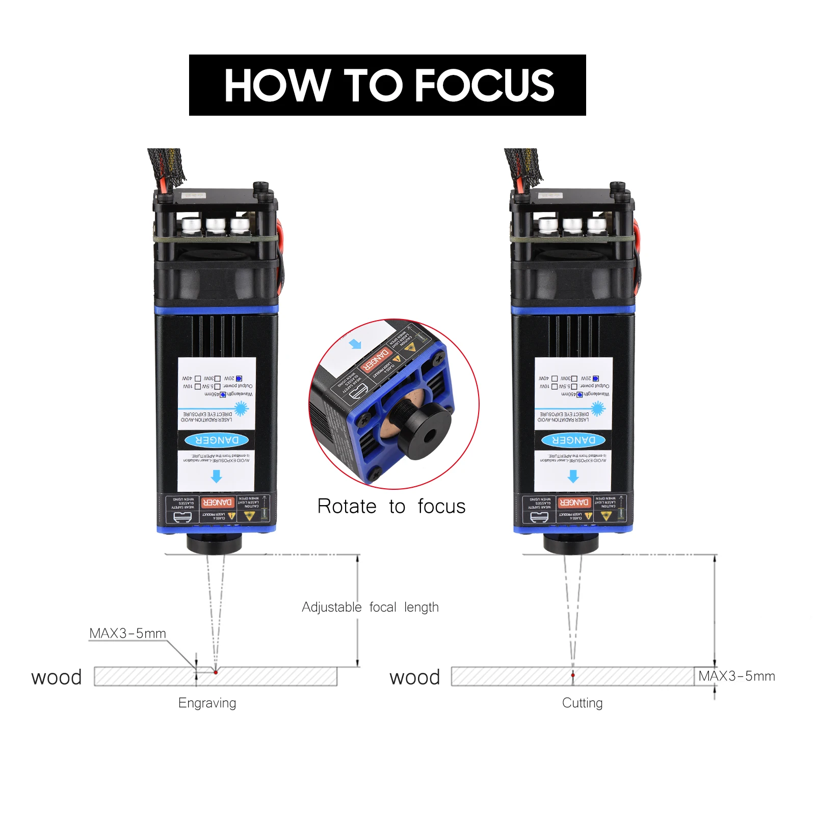 wood pellet mill for sale 450nm 80W Laser Module Fixed Focal Length Laser Engraving Head High Speed Laser Engraver 3D Printer CNC Router Laser Module cnc wood router machine