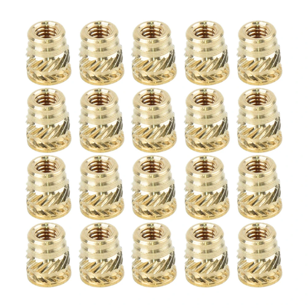 x M3 3mm M3 0 5 Messing Gewinde Metall Duroplastischen Schraube Einsatz 3d Drucken Lange Haltbar Und Praktisch Zu Verwenden Werkzeugteile Aliexpress