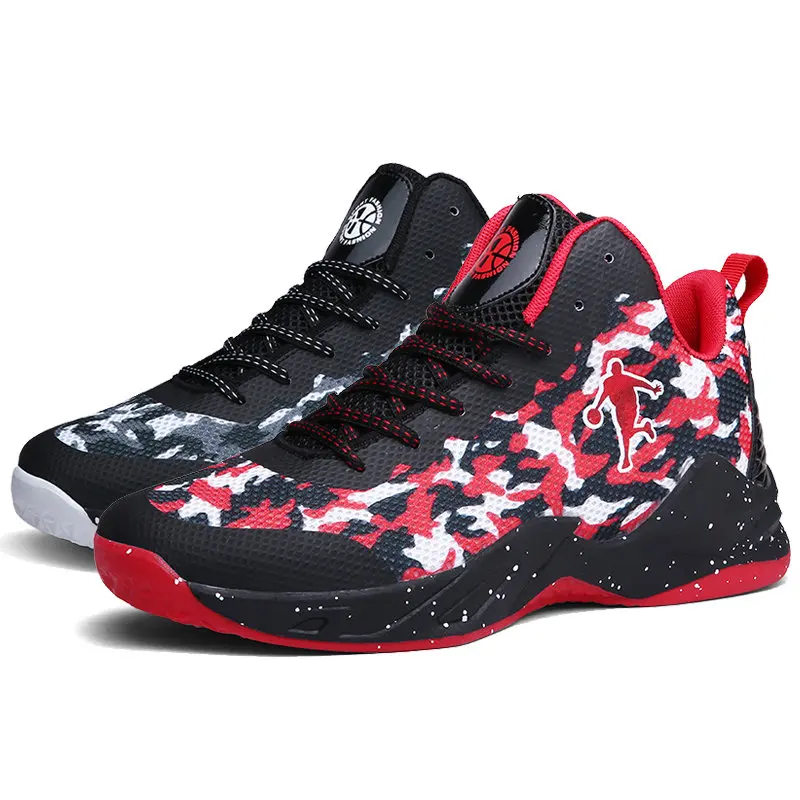 mix color 01 HUMTTO Jordan баскетбольные кроссовки мужские амортизирующие кроссовки мужские высокие ботинки уличная спортивная обувь мужские Противоскользящие кроссовки унисекс - Цвет: mix color 01