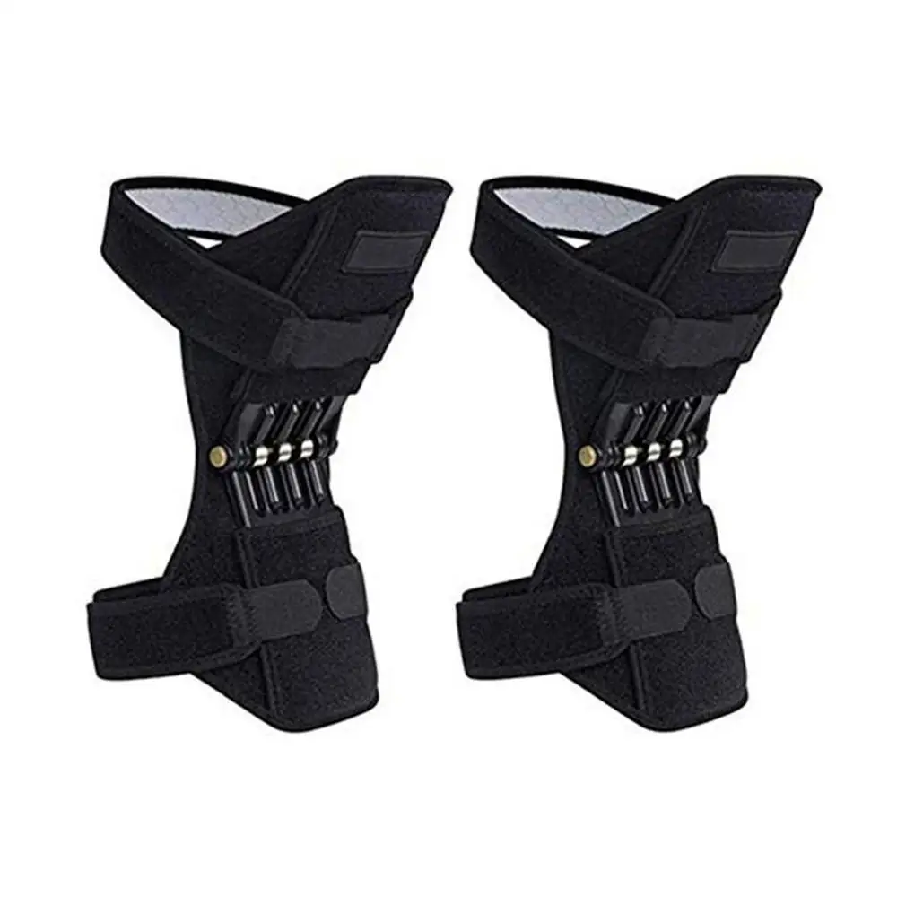 

Non-slip Joint Support Knee Pads Knee Patella Strap Breathable Power Lift Spring Force Knee Booster Tendon Brace Band Pad