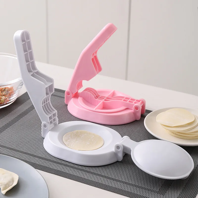 Dough Pressing Tool Presser Dumpling Skin Press Wrapper Making Mold Kitchen Gadget Baking Pastry Maker |