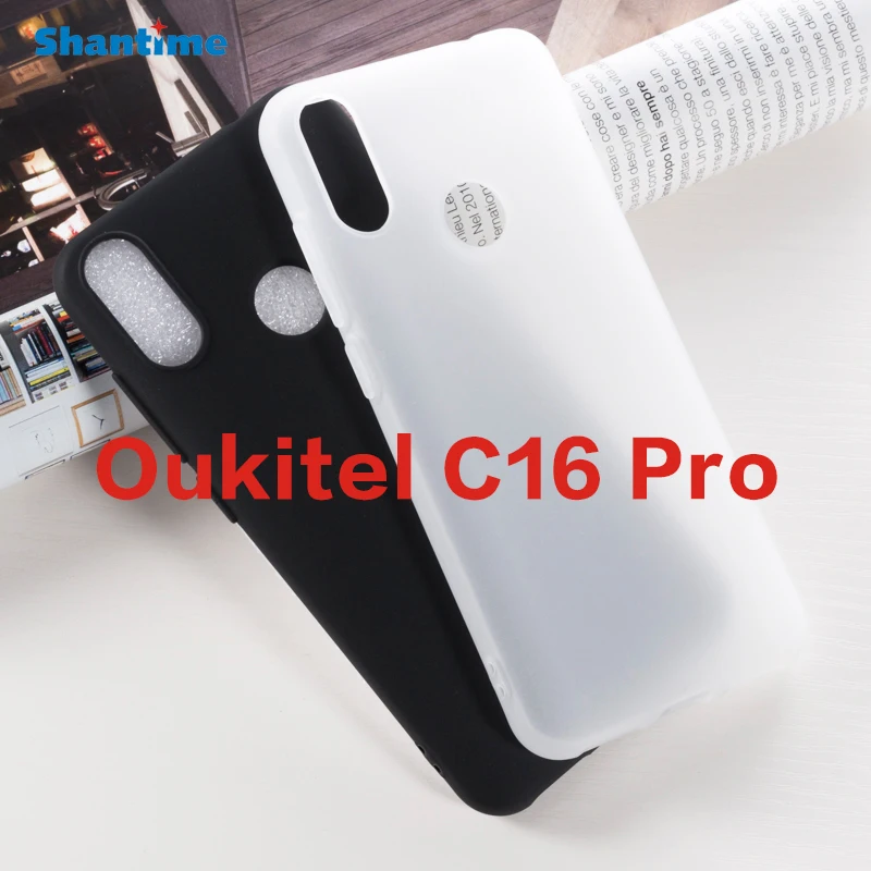 

For Oukitel C16 Pro Gel Pudding Silicone Phone Protective Back Shell For Oukitel C16 Pro Soft TPU Case