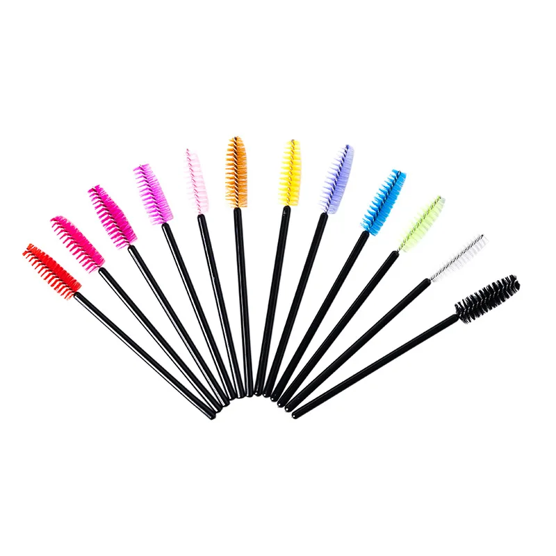 150pcs Eyelash Brushes For Extension Disposable Eyebrow Brush Mascara Wand Applicator Eyelash Cosmetic Brushes Makeup Tool