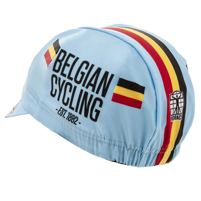New Bike Hat Belgium National Flag Cycling Caps Gorra Ciclismo Unisex One Size Fits Most 2